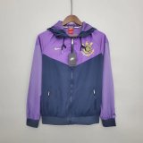 22/23 Corinthians Hoodie Purple All Weather Windrunner Soccer Jacket Mens