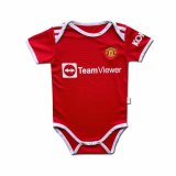 21/22 Manchester United Home Soccer Jersey Baby Infants