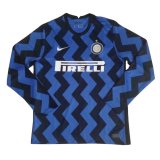 2020-21 Inter Milan Home Man LS Soccer Jersey