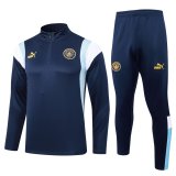 23/24 Manchester City Royal II Soccer Training Suit Mens