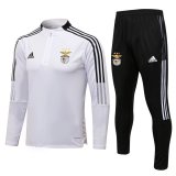 21/22 Benfica White Soccer Traning Suit Mens