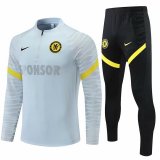 21/22 Chelsea Grey Soccer Training Suit Man