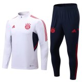 Bayern Munich White Training Suit Mens 2022/23