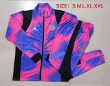21/22 PSG x Jordan Pink Soccer Training Suit (Jacket + Pants) Kids