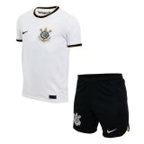 22/23 Corinthians Home Soccer Jersey + Shorts Kids