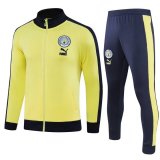 23/24 Manchester City Canary Soccer Training Suit Jacket + Pants Mens