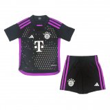 23/24 Bayern Munich Away Soccer Jersey + Shorts Kids