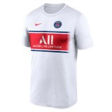 21/22 PSG White Soccer T-Shirt Mens
