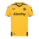 (Player Version) 22/23 Wolves Home Soccer Jersey Mens