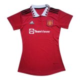 22/23 Manchester United Home Soccer Jersey Womens