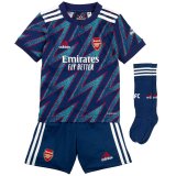 21/22 Arsenal Third Kids Soccer Jersey+Short+Socks