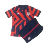 21/22 USA Away Soccer Kit (Jersey + Short) Kids