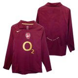 (Retro) 2005-2006 Arsenal Home Long Sleeve Soccer Jersey Mens
