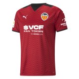 21/22 Valencia Away Mens Soccer Jersey
