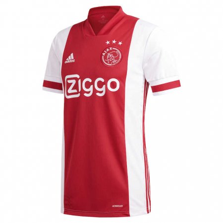 20/21 Ajax Home Red&White Man Soccer Jersey