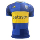 (Player Version) 23/24 Boca Juniors Home Soccer Jersey Mens