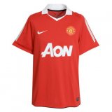2010-2011 Manchester United Retro Home Soccer Jersey Mens