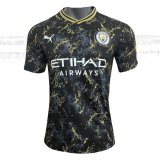 (Special Edition) 23/24 Manchester City Black - Gold Soccer Jersey Mens