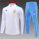 2024 Argentina White Soccer Training Suit Kids