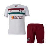 23/24 Fluminense Away Soccer Jersey + Shorts Kids