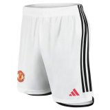 23/24 Manchester United Home Soccer Shorts Mens