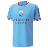 (Player Version) 22/23 Manchester City Home Soccer Jersey Mens