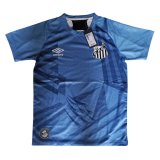 20/21 Santos Goalkeeper Blue Men Soccer Jersey