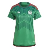 2022 FIFA World Cup Qatar Mexico Home Soccer Jersey Womens