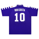 (Retro RUI COSTA #10) 1998/99 Fiorentina Home Soccer Jersey Mens