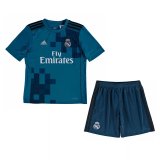 2017/2018 Real Madrid Retro Away Soccer Jersey + Shorts Kids