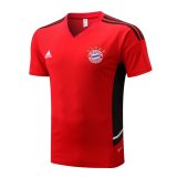 22/23 Bayern Munich Red Soccer Training Jersey Mens