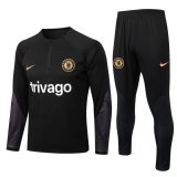 22/23 Chelsea Black Soccer Training Suit Mens