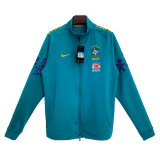 22/23 Brazil Blue Soccer Jacket Mens