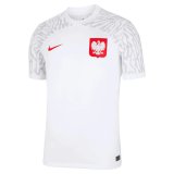 2022 Poland Home Soccer Jersey Mens