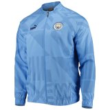 23/24 Manchester City Blue All Weather Windrunner Soccer Jacket Mens