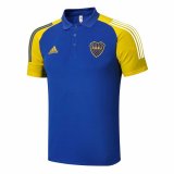20/21 Boca Juniors Blue Soccer Polo Shirt Man