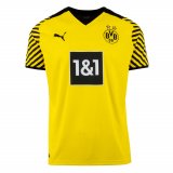 21/22 Borussia Dortmund Home Mens Soccer Jersey