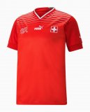 2022 Switzerland Home Soccer Jersey Mens