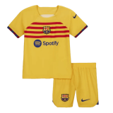 22/23 Barcelona Fourth Away Soccer Jersey + Shorts Kids