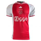(Player Version) 23/24 Ajax Home Soccer Jersey Mens
