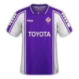 1999/2000 ACF Fiorentina Retro Home Mens Soccer Jersey
