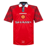1996/97 Manchester United Retro Home Soccer Jersey Mens