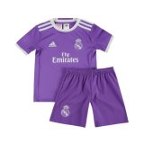 2016/2017 Real Madrid Retro Away Soccer Jersey + Shorts Kids