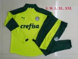 21/22 Palmeiras Green Soccer Training Suit Kids