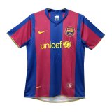 (Retro) 2007/2008 Barcelona Home Soccer Jersey Mens