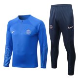 22/23 PSG Blue Soccer Training Suit Mens