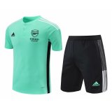 21/22 Arsenal Green II Soccer Kit (Jersey + Short) Mens