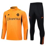 23/24 Internacional Orange Soccer Training Suit Mens