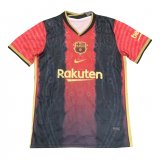 21/22 Barcelona Red-Black Special Edition Mens Soccer Jersey