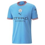 22/23 Manchester City Home Soccer Jersey Mens